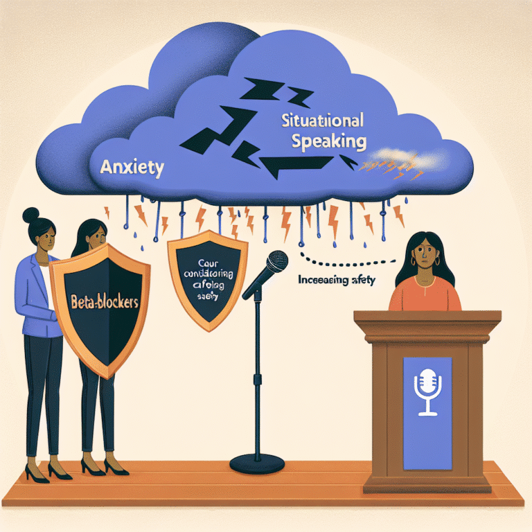 Evaluating the safety of beta-blockers for situational speaking anxiety