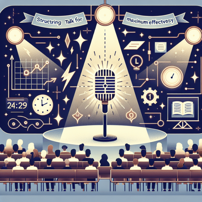Structuring your lightning talk for peak effectiveness