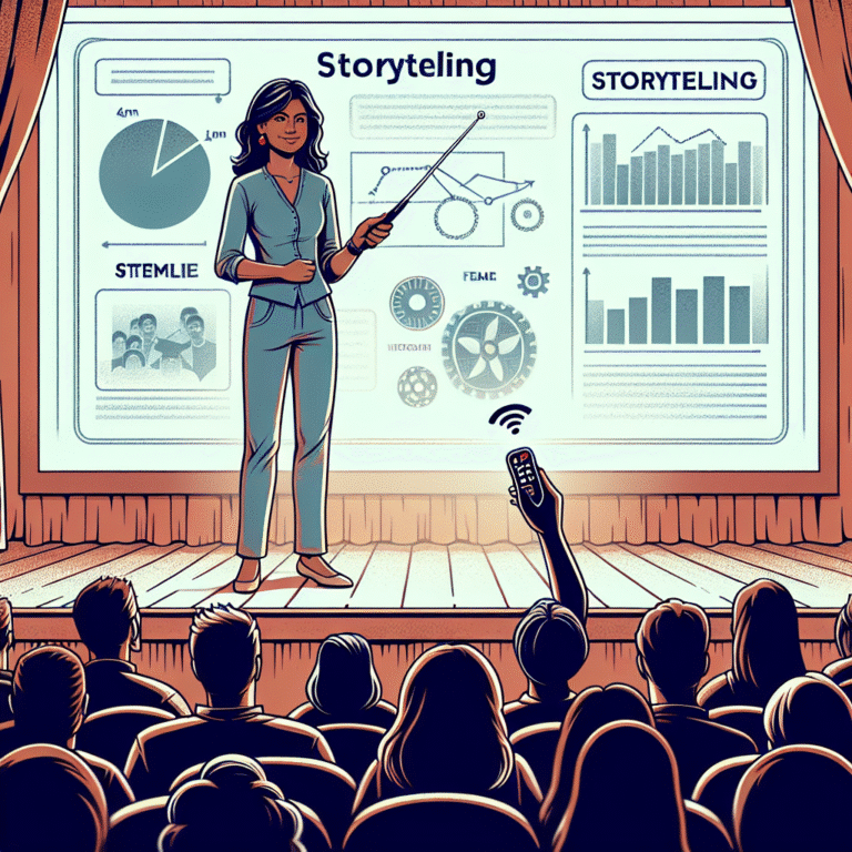 The importance of storytelling in overcoming technical presentation fears