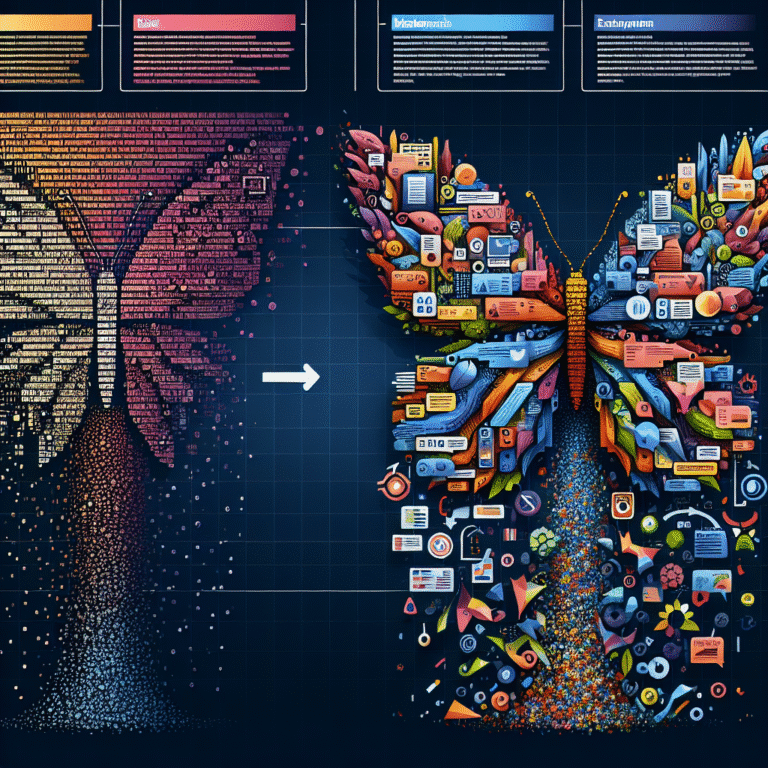 Transforming bullet points into impactful visuals