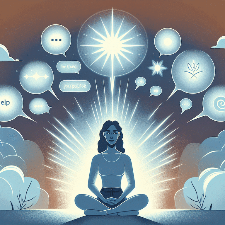 Creating a powerful mantra to counter negative self-talk before your talk