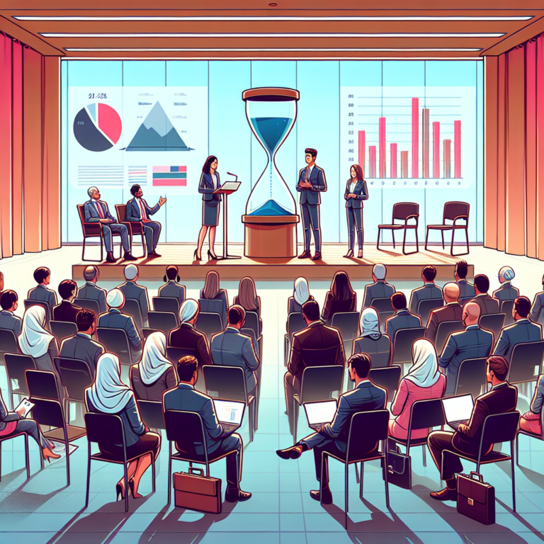 Techniques for simulating high-pressure conference environments during practice